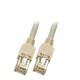 Patchkabel RJ45 CAT5e 100 MHz 1,0 m grau S/UTP Daetwyler 5502+TM11