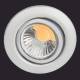 Nobile 1760000100 D3830MC NV mounting luminaire GX5,3 50 W matte chrome black without bursting ring