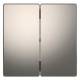 Merten MEG3400-6050 rocker for series switch nickel metallic