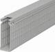 OBO Bettermann 6178225 wiring channel PCD 4 / N 80025, 80x25mm stone gray 2000mm with bottom hole.