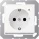 Jung A1520-OWWMLNW SCHUKOsteckdose mit LED-Licht