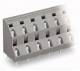 WAGO 736-712 double-decker terminal strip for circuit boards 0.08-2.5 mm² gray