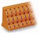 WAGO 737-862 three-tier terminal strip for circuit boards 0.08-2.5 mm² orange