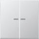 Jung AL10921STRF KNX RF button 2f.Aluminium AlMg1 natural tone matt stained