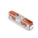 Wago Series 221 - Through connector -2*4mm (60 pieces)