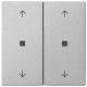 GIRA 538626 rocker 2f arrows control system 55 F aluminum