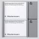 Siedle TM 612-2 SM Tastenmodul 2+2Taste Glockensymbol Silber 035520