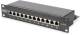 DIGITUS DN-91612S Patch panel 1 U 12-port Cat6 ClassE shielded black