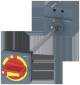 Siemens 3VA91370FK25 Türkupplungsdrehantrieb Not-Aus IP65 mit Türverriegelung