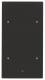 Berker 75142835 glass sensor 2-gang m., Bus coupler sensor TS black glass