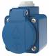 Mennekes 10082 16A2P+E 230V SCHUKO-Aufbau-Steckdose