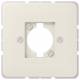 Jung 568-1 Cover for Lautsp.steckverbinder, white