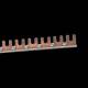 Doepke 09920313 G.1.56.16/90°iso phase bar fork terminal 1000 mm cuttable 