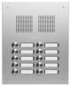 Grothe 78725 TS 787 2-5 Türstation EV1 silber 2rh UP mit Kasten 10 Klingeltaster 