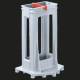 Kaiser 4560 pipe support polyethylene grey from the concrete ceiling