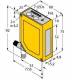 Turck Q60BB6AFV1000Q Opto Sensor Diffuse light scanner 3070093