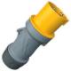 Mennekes 13501 CEE plug PTX 16A 3P+4H 110V IP54