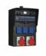 Walther-Werke 6470202 Walther Vollgummi Wandverteiler schwarz