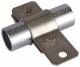 Dehn + Soehne 410359 DEHN grounding pipe clamp 48,3 mm 410 359, SS for connection of conductors