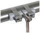 Dehn + Soehne 540805 DEHN EX BRS 500 Pipe Clamp for Ex-B, Cu / gal Zn NIRO m. Connection screw M10