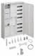 Hager ZB33SEA17LS complete cabinet universZ 1ZP BKE-I OKK APZ MM VT7