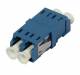 LWL-Kupplung,LC-Buchse/LC-Buchse, 9/125u Singlemode OS2, blau, duplex, PC, ohne Flansch, Synergy 21,