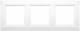 SG Leuchten 903258 SG SGLI SOFT SQUARE Rahmen 3fach weiß