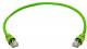 Telegärtner Patchkabel, S/FTP Cat.6A PUR IP20-IP20-0,5 m