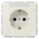 Jung CD1520NA SCHUKO socket label white