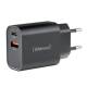 Intenso International 7803010 Intenso W30AC Netzteil schwarz 1xUSB A 1xUSB C
