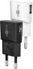 Goobay 44948 USB charger 1 A - with 1x USB socket, flat design