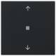 GIRA 5105005 KNX RF operating monitor 1f arrows system 55 black w