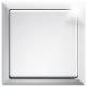 Eltako FT4F-wg radio button pure white glossy rocker + double rocker 30000705