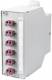BTR 15024A77506-E OpDAT REGpro splice 6xLC-D (violett) OM4 reinweiss RAL9010