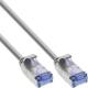 InLine® Patchkabel slim, U/FTP PiMf, Cat.6A, grau, 5 m