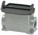 Walther-Werke P711416MS Walther Sockelgehäuse B16 68mm hoch LVB 1xM25 mit Stutzen