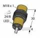 Turck NI10-P18-Y1X/S97 Inductive sensor with extended temperature range 4035121