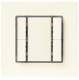 Siemens 5WG12222DB13 5WG1222-2DB13 GAMMA instabus pushbutton, 222/3 5WG1222-2DB13