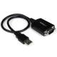 StarTech.com 1 Port Professional USB to Serial Adapter Cable with COM Retention - Type A Female USB