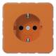 Jung CD1520BFO SCHUKO Steckdose bruchsicher orange