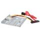 Startech.com BRACKET25SAT Adapter Bracket für 2,5 6,4 cm auf 3,5 8,9 cm HDD - SATA / SSD Festplatten Einbaurahmen für 8,9 cm ( 3,5 Zoll ) Schacht