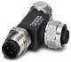 Phoenix Contact 1431416 Phoenix SAC-4P-M12T/2XM12 FF VA Bussystem-T-Verteiler
