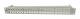 Patch Panel 48xTP,CAT6A, incl.Keystone Slim-line/Komponent getestet, 48,3 cm ( 19 Zoll ), 1HE(t95mm), Lichtgrau, Synergy 21,