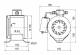Maico ERM 18 E Ex e Rohrventilator Halbradial Ex-Schutz DN18 0080.0290