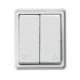 KN 321340 NIENHAUS Mini-jalousie surface switch AP 1-pole pure white
