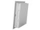 Triton 48,3 cm ( 19 inch ) wall housing (hybrid housing), flush-mounted, 2+4U, H770/W670/D150mm, light gray