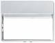 Zumtobel 42185945 CROSSIGN 110 P MSC E3D ERI WH LED safety sign light