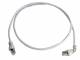 Telegärtner 100008848 TEGA patch cable S/FTP Cat.6a (ISO/IEC) 7.5m MP8 FS500 LSZH 1x90° gray
