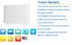 ZTE FTTH GPON F680 V9.0 Wi-Fi AC DualBand Gateway with 1x GPON input - 4x RJ-45 Gigabit - 2x RJ-11 VOIP and 2x USB ports