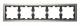 Merten MEG4050-6550 D-Life Metall Rahmen 5fach Nickelmetallic